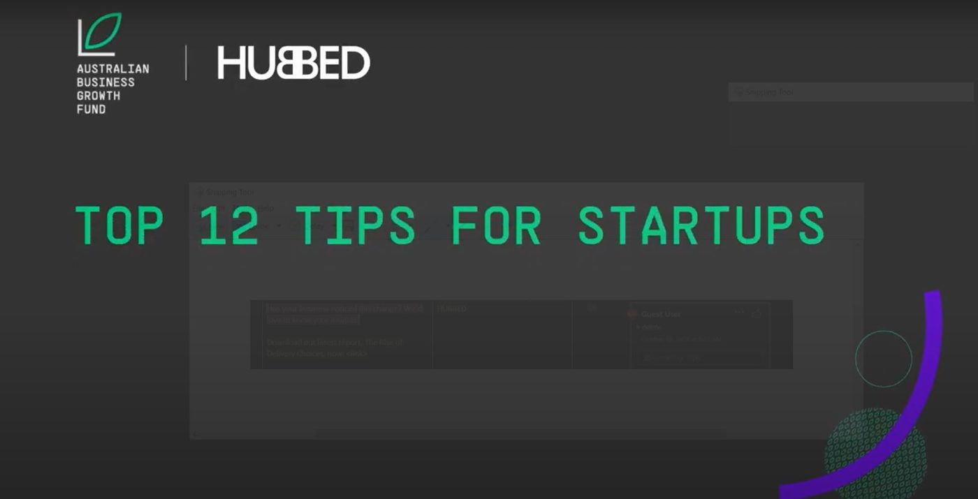 12 tips for startups thumbnail